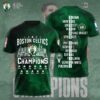 Boston Celtics Winner NBA 2024 Champion Final Unisex Performance T-Shirt GBC1327