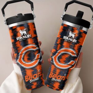 Chicago Bears Stanley IceFlow Flip Straw Tumbler 30Oz FST1006