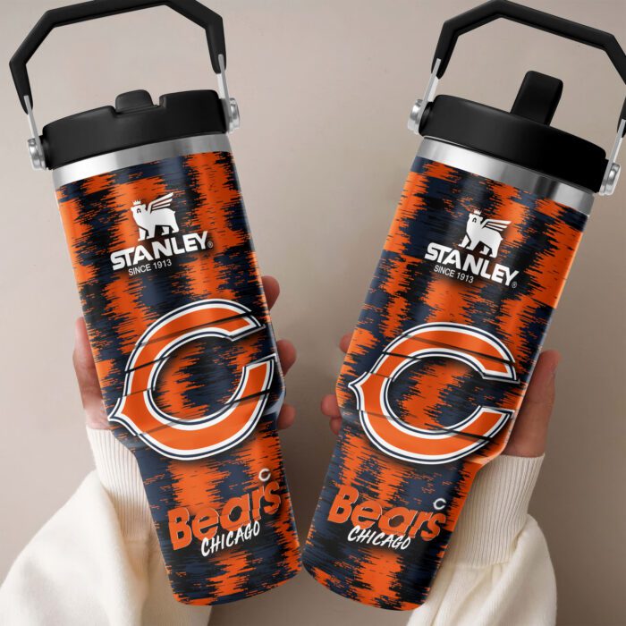 Chicago Bears Stanley IceFlow Flip Straw Tumbler 30Oz FST1006