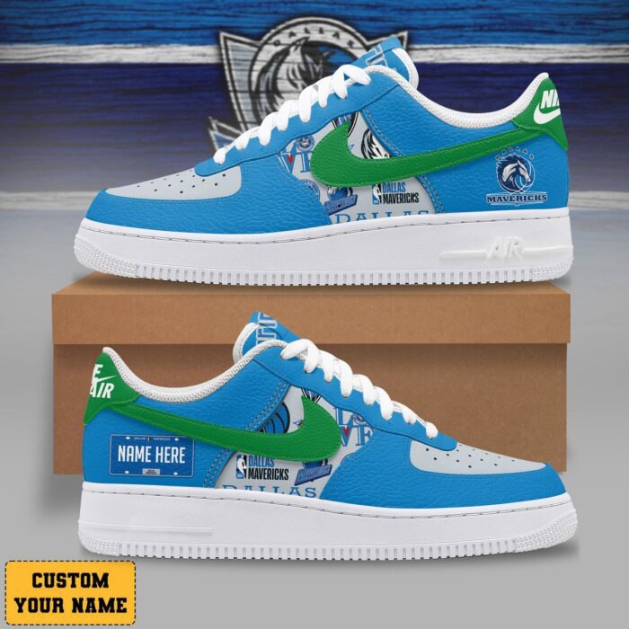 Dallas Mavericks Air Low-Top Sneakers AF1 Limited Shoes ARA1135