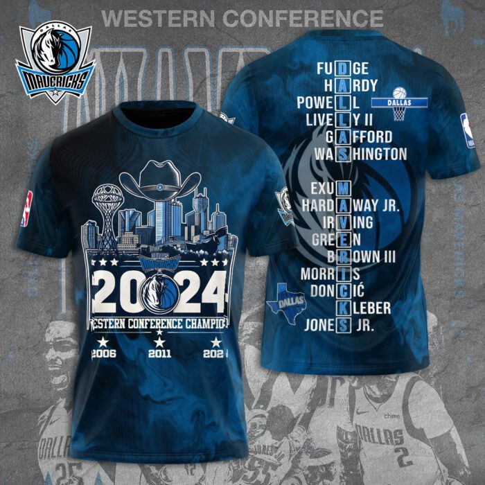 Dallas Mavericks Collection Unisex T-Shirt WTS1008