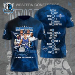 Dallas Mavericks Collection Unisex T-Shirt WTS1009
