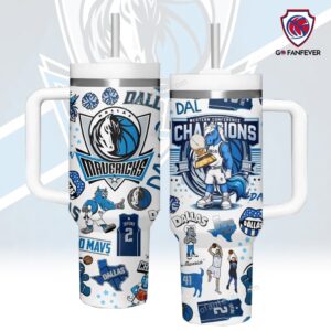 Dallas Mavericks NBA 2024 Western Conference Print Stanley Tumbler 40OZ