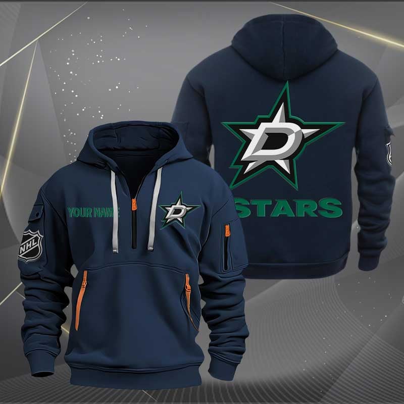 Dallas-Stars-NHL-2024-Personalized-Trending-Quarter-Zip-Hoodie-3