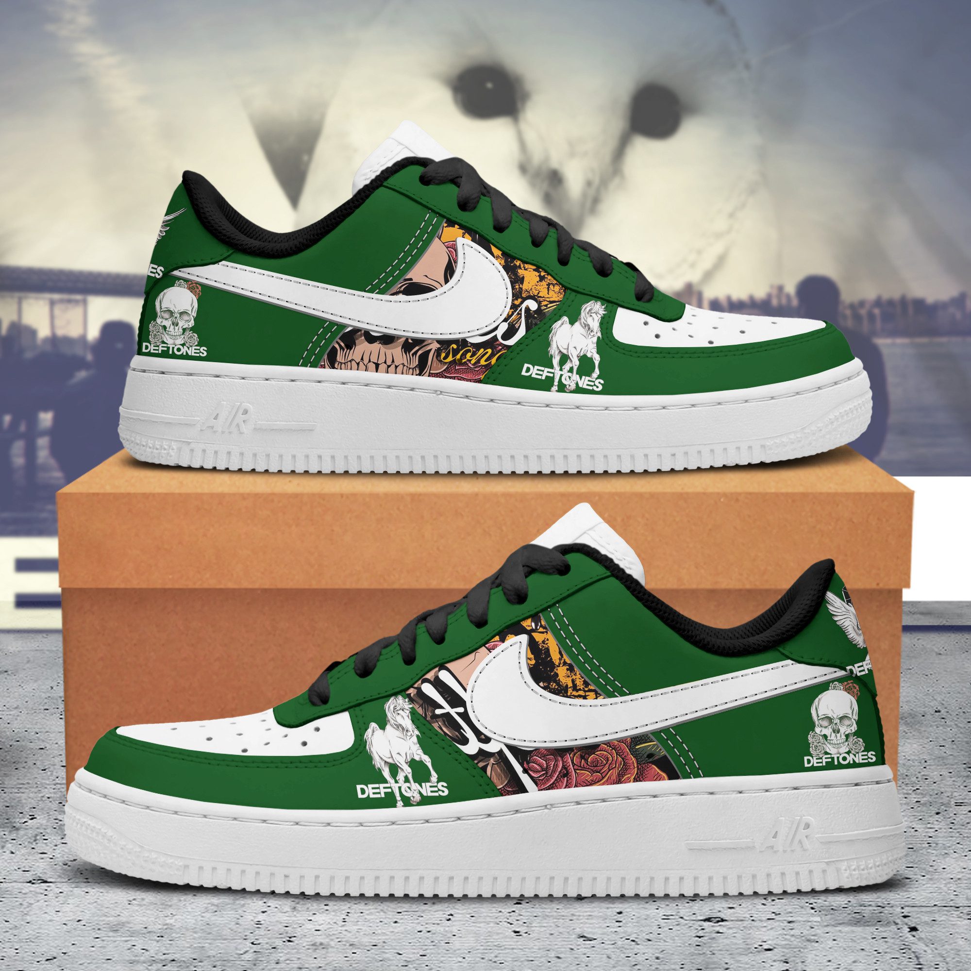 Deftones-Air-Low-Top-Sneakers-AF1-Limited-Shoes-ARA1020 Deftones Air Low-Top Sneakers AF1 Limited Shoes ARA1020
