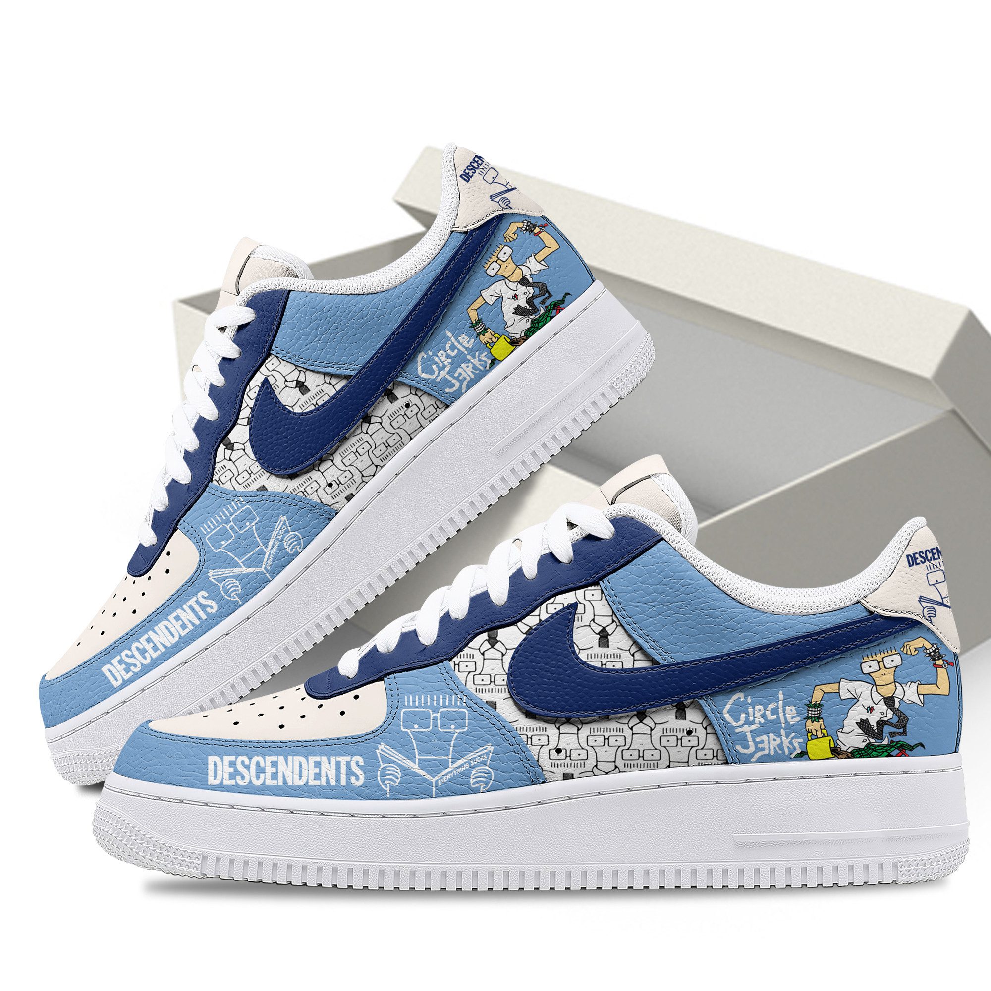 Descendents-Air-Low-Top-Sneakers-AF1-Limited-Shoes-ARA1061-1