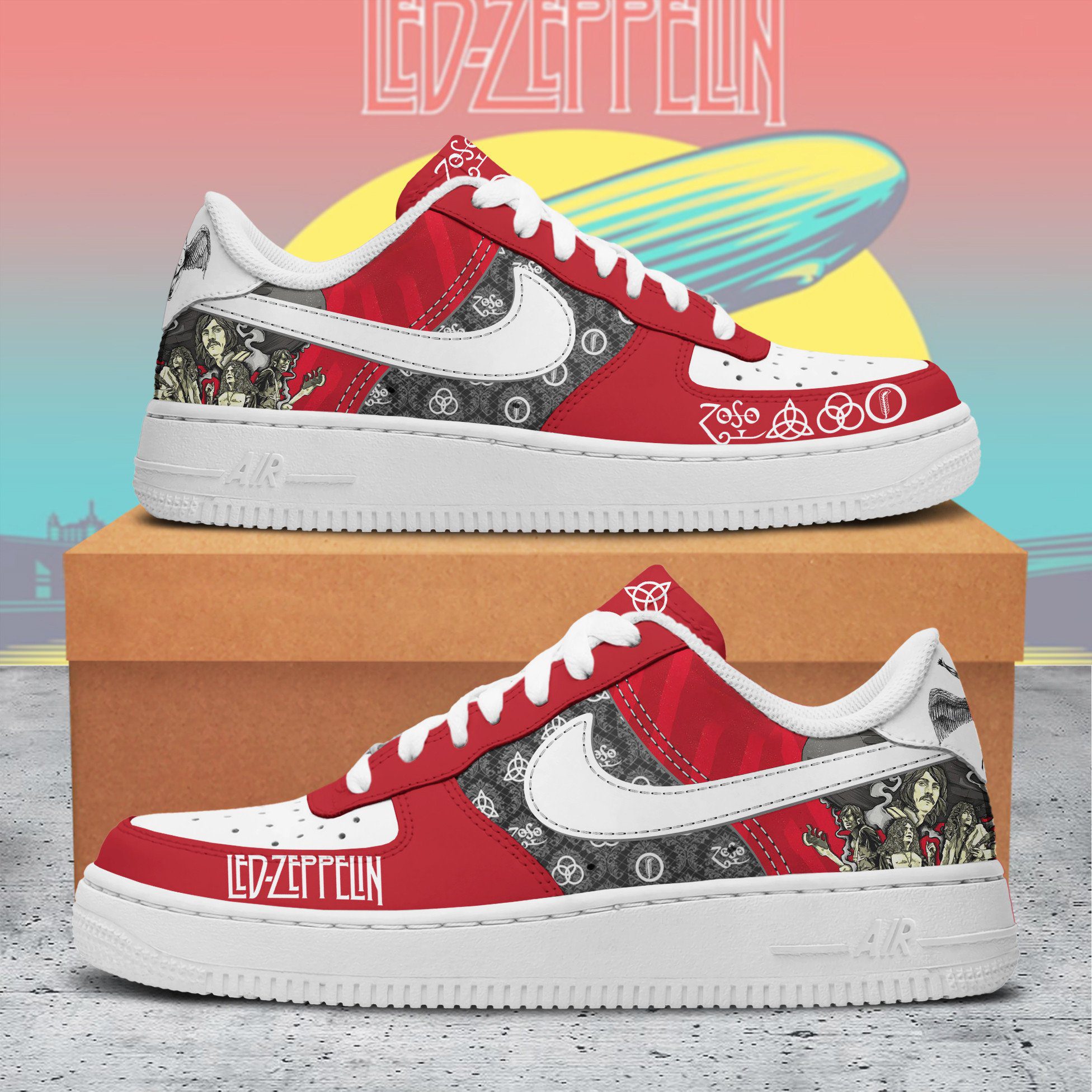 Ed-Sheeran-Air-Low-Top-Sneakers-AF1-Limited-Shoes-ARA1047 Ed Sheeran Air Low-Top Sneakers AF1 Limited Shoes ARA1047