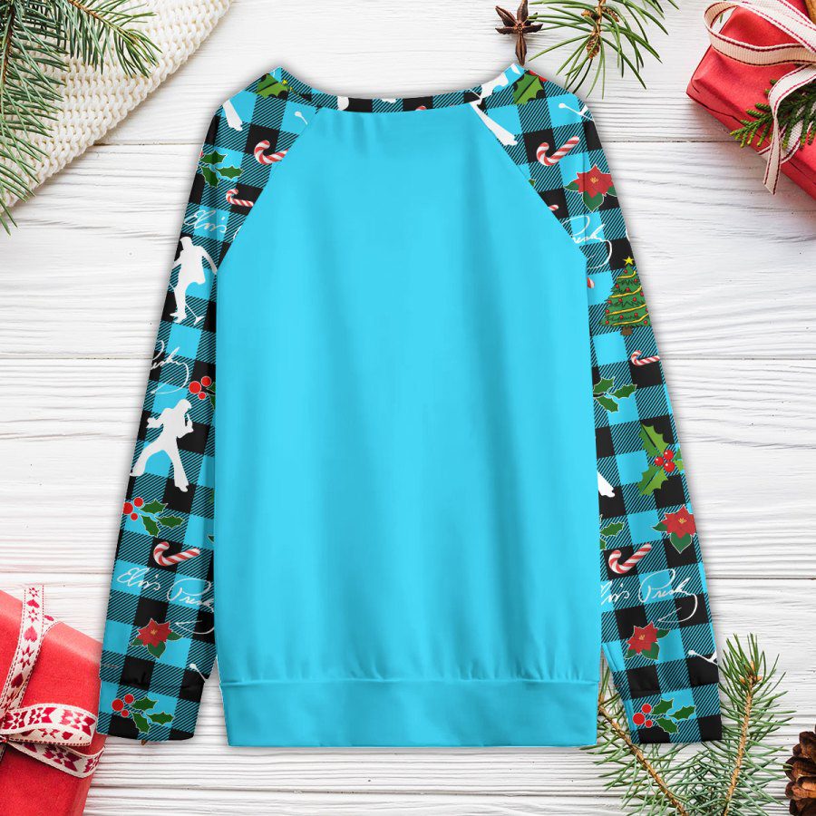 Elvis-Presley-Round-Neck-Raglan-Sleeve-Sweatshirt-GRS1088-1