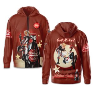 Fallout Unisex Zip Hoodie FTV1021