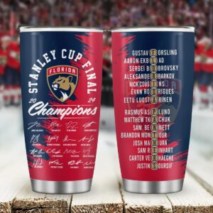 Florida Panthers NHL Champions 2024 Tumbler WSC1139