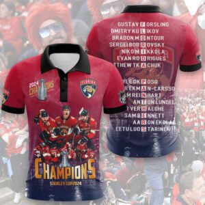 Florida Panthers NHL Champions 2024 Unisex T-Shirts WSC1133