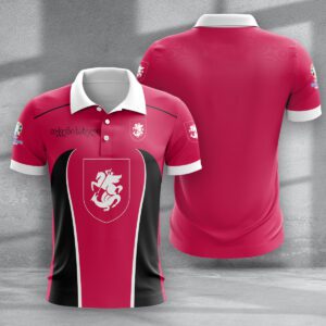 Georgia National Football Team Euro 2024 Polo Shirt