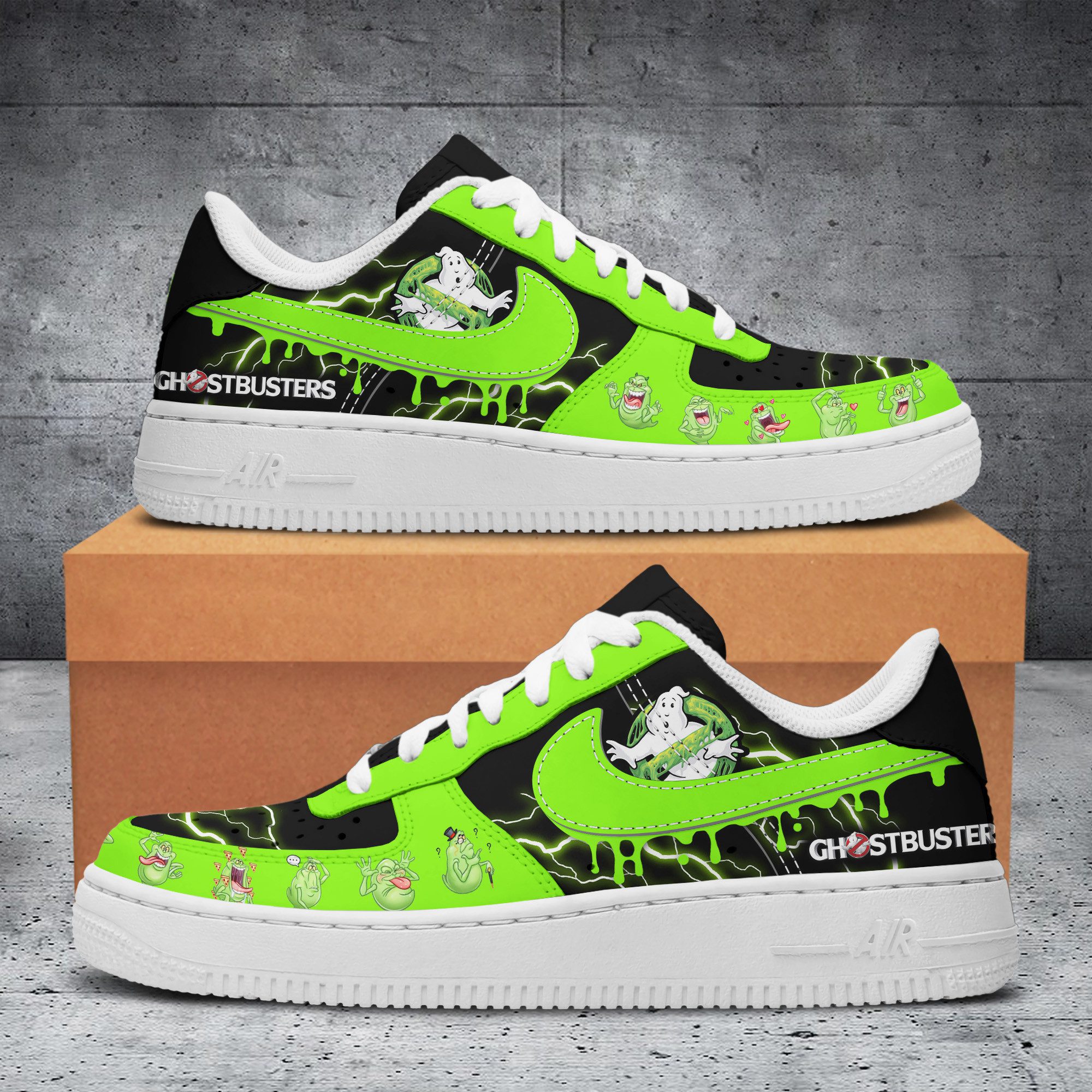 Ghostbusters-Air-Low-Top-Sneakers-AF1-Limited-Shoes-ARA1090 Ghostbusters Air Low-Top Sneakers AF1 Limited Shoes ARA1090