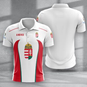 Hungary National Football Team Euro 2024 Polo Shirt