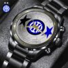 Inter Milan FC Black Stainless Steel Watch GSW1270