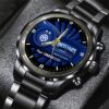Inter Milan FC Black Stainless Steel Watch GSW1285