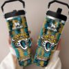 Jacksonville Jaguars Stanley IceFlow Flip Straw Tumbler 30Oz FST1014