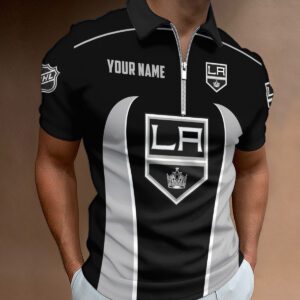 Los Angeles Kings Zipper Polo Shirt