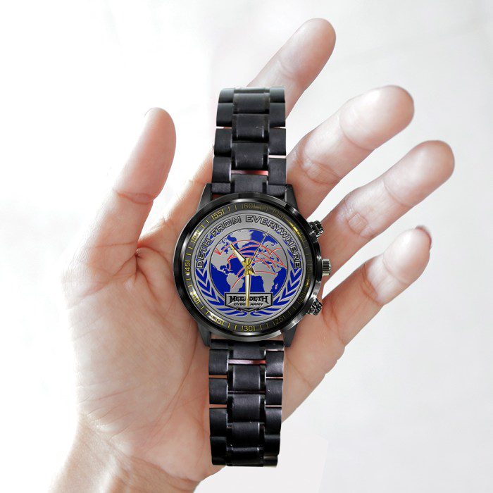 Megadeth-Band-Black-Stainless-Steel-Watch-GSW1198-2