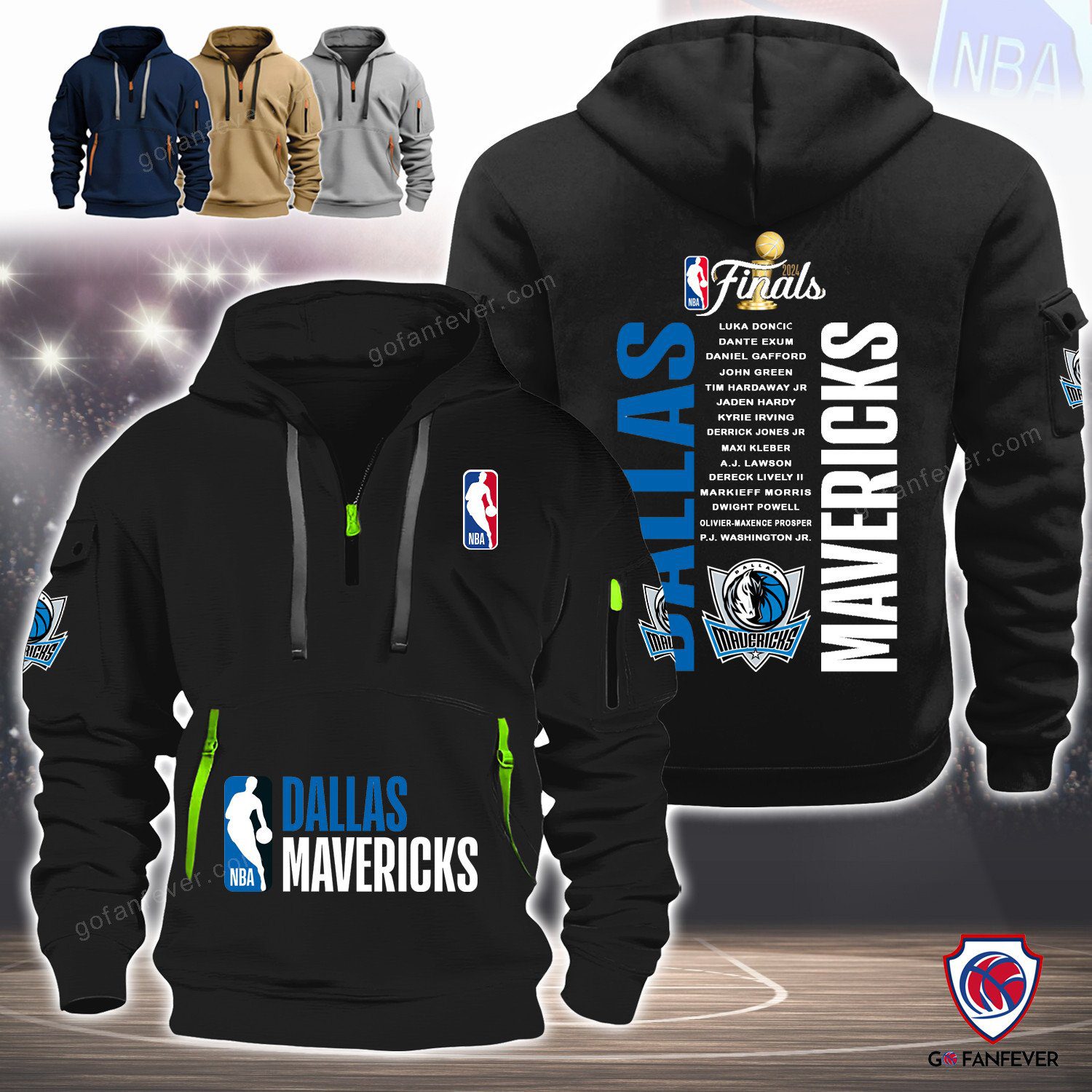 NBA-Dallas-Mavericks-Finals-Team-Players-2-Sided-Printing-Quarter-Zip-Hoodie-1