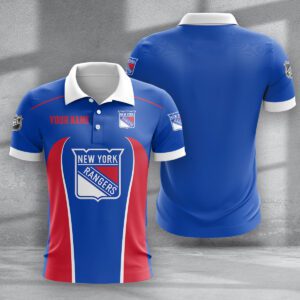 New York Rangers Zipper Polo Shirt