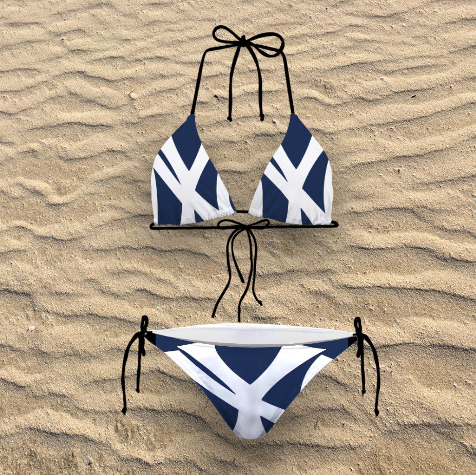 New York Yankees Bikini Swimsuit Sets New York Yankees Bikini Swimsuit Sets