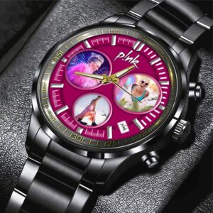 P!nk Black Stainless Steel Watch GSW1282