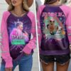 P!nk Round Neck Raglan Sleeve Sweatshirt GRS1015