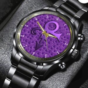 Prince Black Stainless Steel Watch GSW1097