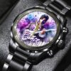 Prince Black Stainless Steel Watch GSW1399