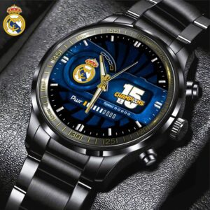 Real Madrid CF Black Stainless Steel Watch GSW1050