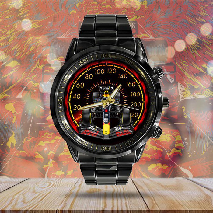 Red-Bull-Racing-F1-Black-Stainless-Steel-Watch-GSW1208-1