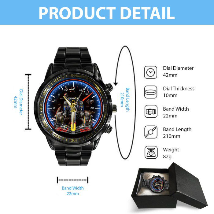 Red-Bull-Racing-F1-Black-Stainless-Steel-Watch-GSW1216-3
