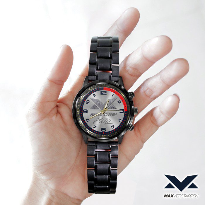 Red-Bull-Racing-F1-x-Max-Verstappen-Black-Stainless-Steel-Watch-GSW1013-2