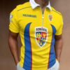 Romania National Football Team Euro 2024 Zipper Polo Shirt
