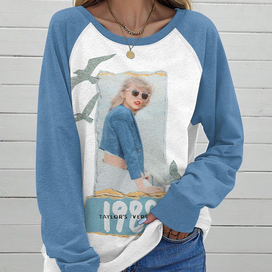 Taylor-Swift-Round-Neck-Raglan-Sleeve-Sweatshirt-GRS1048-1