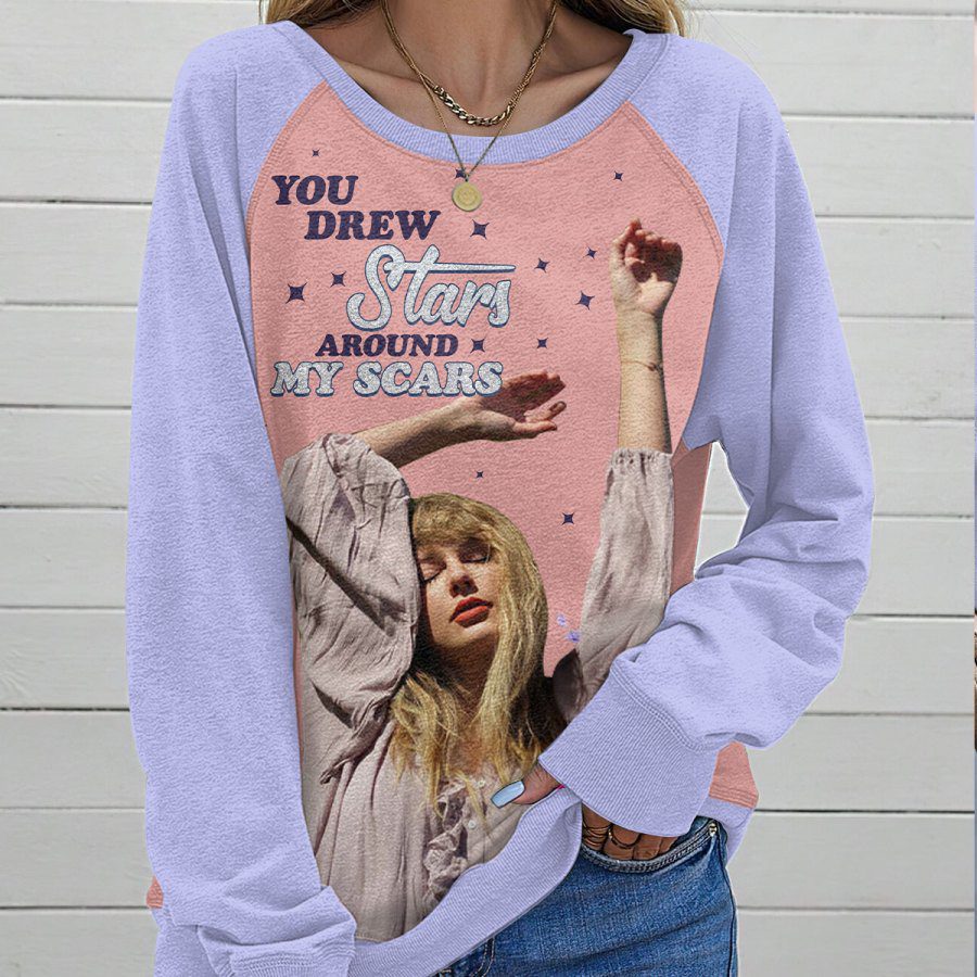 Taylor-Swift-Round-Neck-Raglan-Sleeve-Sweatshirt-GRS1061-1