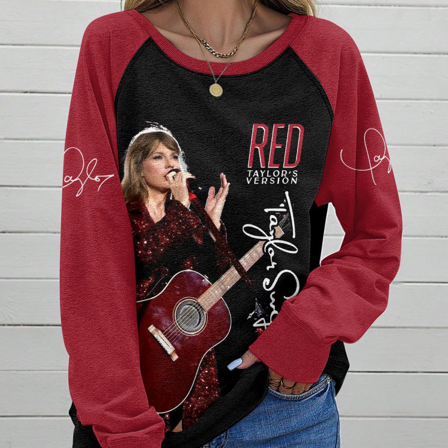 Taylor-Swift-Round-Neck-Raglan-Sleeve-Sweatshirt-GRS1079-1
