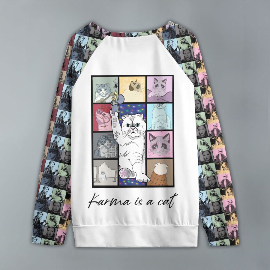 Taylor-Swift-Round-Neck-Raglan-Sleeve-Sweatshirt-GRS1084-2