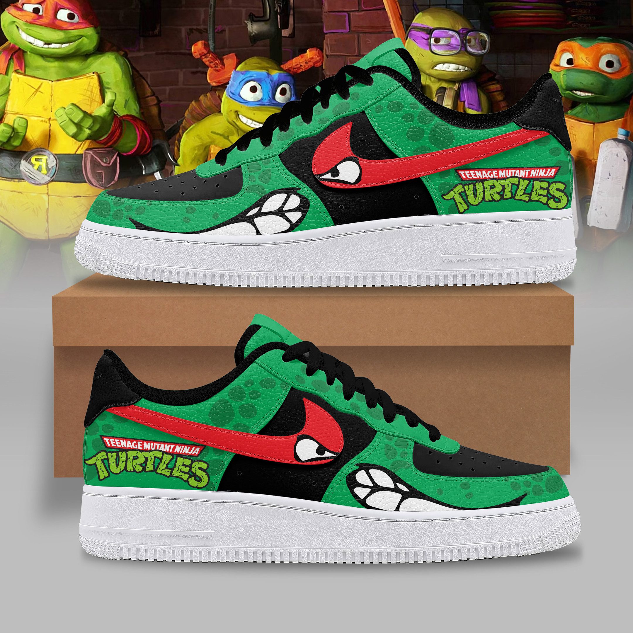 Teenage-Mutant-Ninja-Turtles-Air-Low-Top-Sneakers-AF1-Limited-Shoes-ARA1036-3