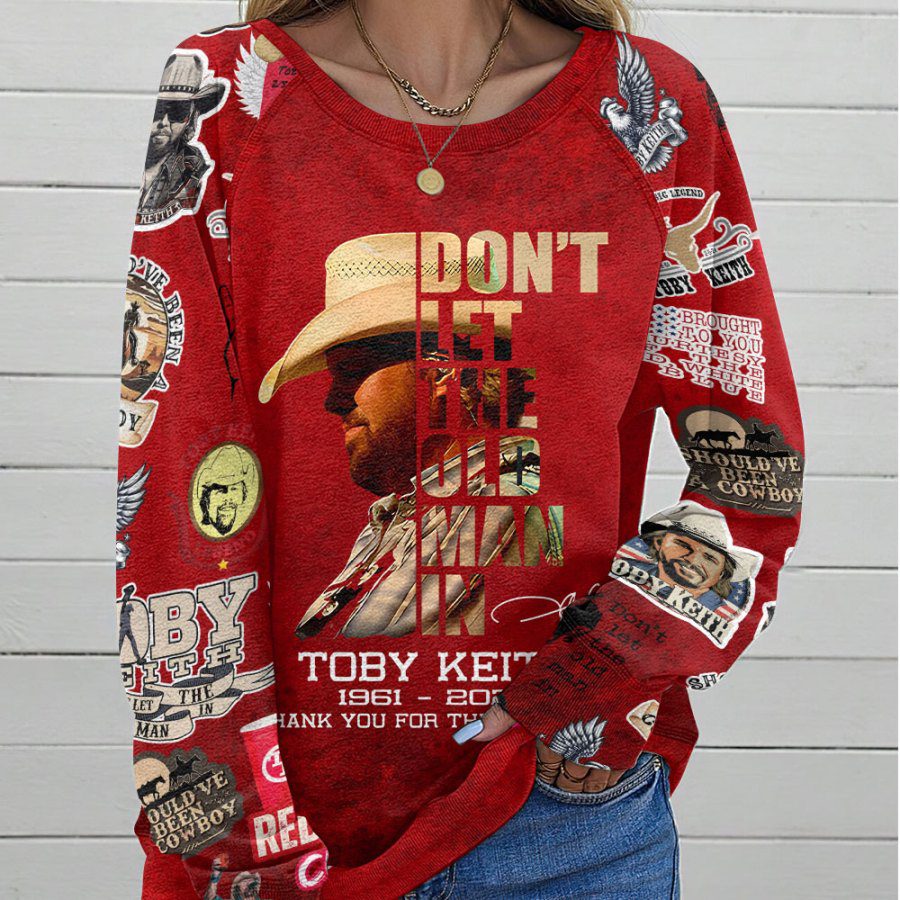 Toby-Keith-Round-Neck-Raglan-Sleeve-Sweatshirt-GRS1008-1