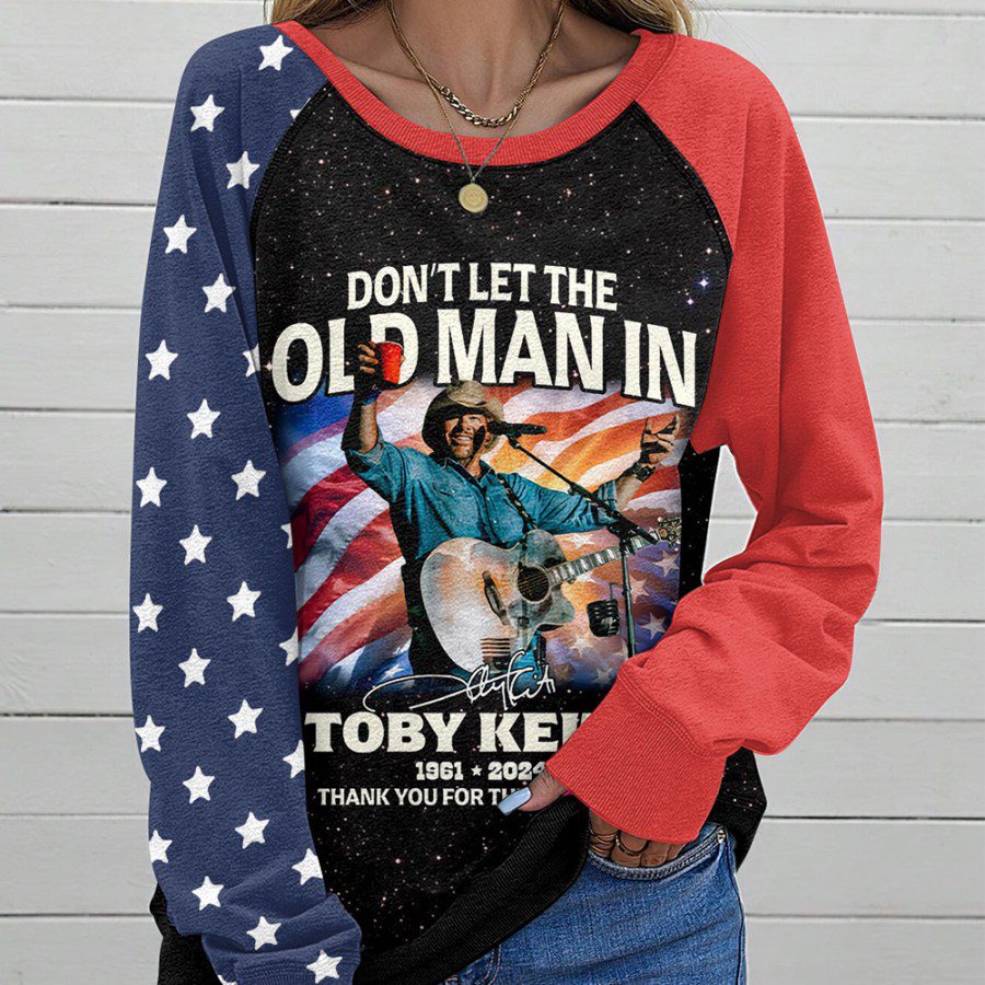 Toby-Keith-Round-Neck-Raglan-Sleeve-Sweatshirt-GRS1014-1