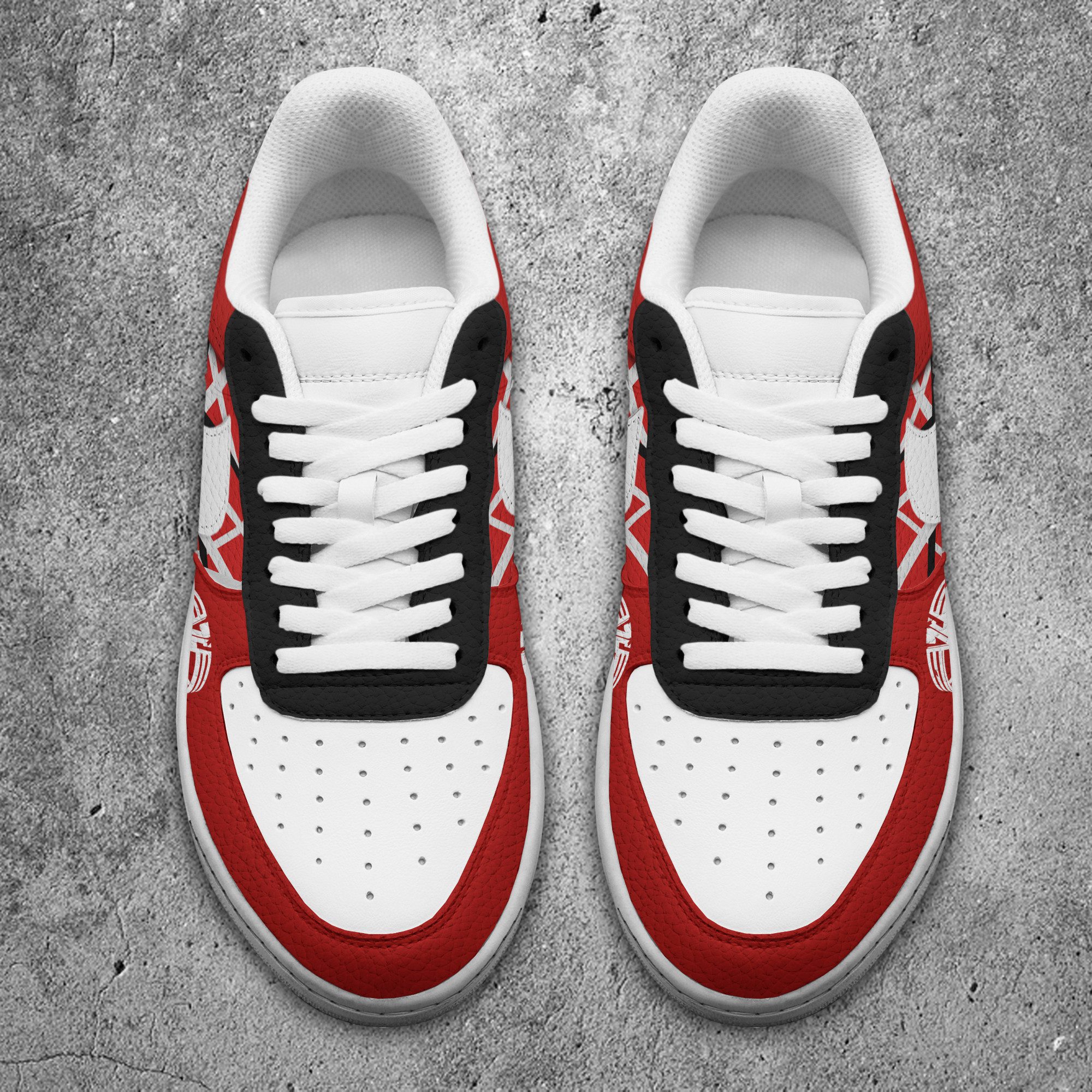 Van-Halen-Air-Low-Top-Sneakers-AF1-Limited-Shoes-ARA1114-3