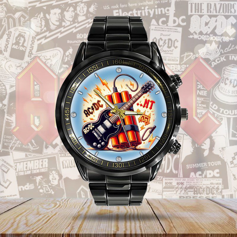 ACDC-Black-Stainless-Steel-Watch-GUD1282-1