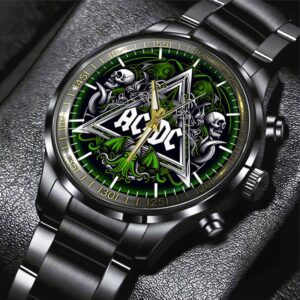 AC/DC Black Stainless Steel Watch GUD1293