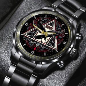 AC/DC Black Stainless Steel Watch GUD1298