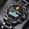 Argentina National Football Team Black Stainless Steel Watch GUD1301