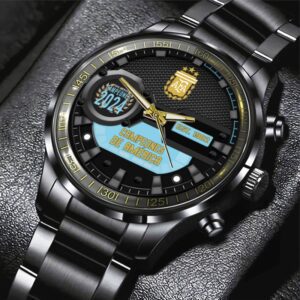 Argentina National Football Team Black Stainless Steel Watch GUD1301