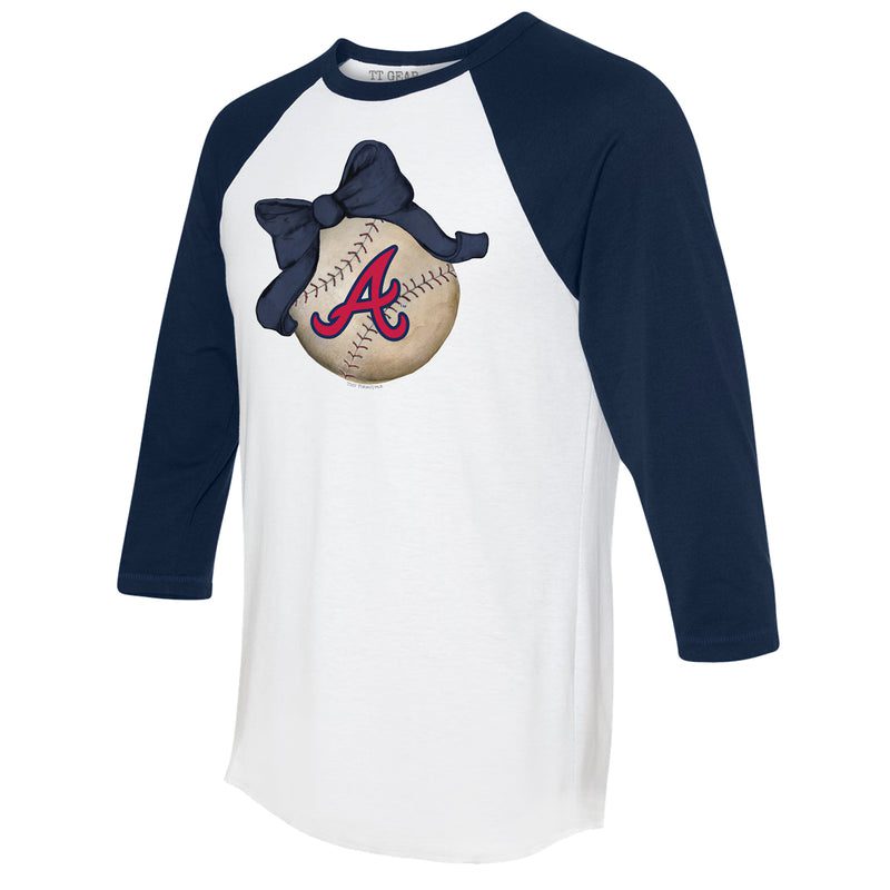 Atlanta-Braves-Baseball-Bow-34-Navy-Blue-Sleeve-Raglan-Shirt-1