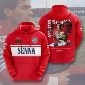 Ayrton Senna 3D Unisex Hoodie GUD1023
